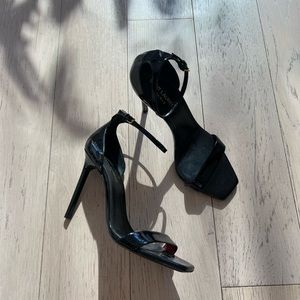 YSL Black Heels